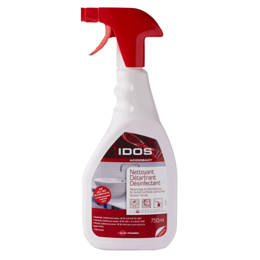 Nettoyant detartrant  desinfectant Acidobact 750ml