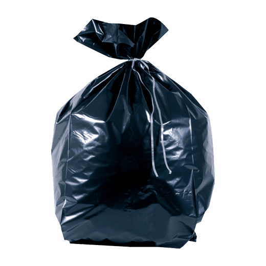 SAC POUBELLE NOIR 130L 50µ