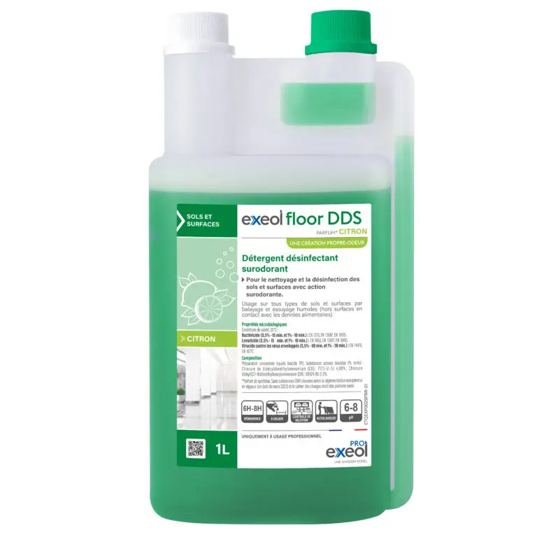 DETERGENT DESINFECTANT EXEOL FLOOR CITRON 1L
