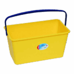 SEAU RECTANGULAIRE MULTI USAGE JAUNE 13L