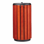 CORBEILLE ZENO PROTEC 80L BOIS/GRIS ROSSIGNOL - vue rapprochée