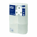 PAPIER TOILETTE PETIT ROULEAU TORK® T4 BLANC 200 FORMATS 2 PLIS ECOLABEL X72