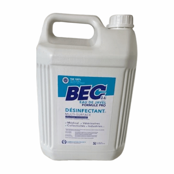 EAU DE JAVEL BEC FORMULE PRO 2,6% 5L