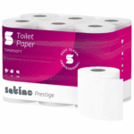 PAPIER TOILETTE RLX 200F BLANC 2PLIS ECOLABEL 8X12