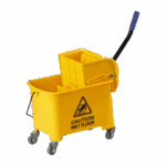 Chariot Puma 20 litres avec presse de lavage a plat et volet de separation