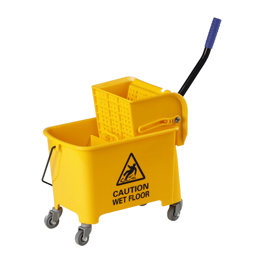 Chariot Puma 20 litres avec presse de lavage a plat et volet de separation