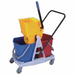 CHARIOT TIGRE 2x15L PRESSE A PLAT