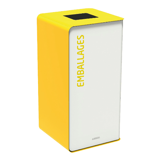 BORNE DE TRI SELECTIF 40L SANS SERRURE