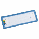 FRANGE MICROFIBRE 50CM POCHE ET LANGUETTE - vue détaillée