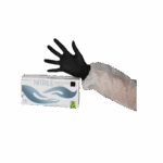 GANT NITRILE NOIR NON POUDRES