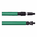 MANCHE TÉLESCOPIQUE 2 X 1,50 M PRO PASSAGE D'EAU VERT - vue détaillée