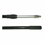 MANCHE TÉLESCOPIQUE 2 X 1,20 M NOIR - vue détaillée