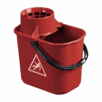 SEAU OVALE 16L ROUGE