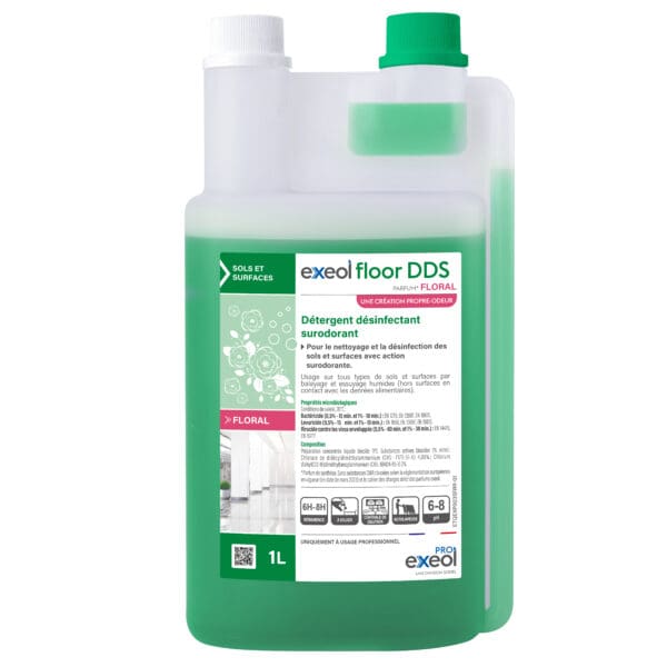 DETERGENT DESINFECTANT EXEOL FLOOR FLORAL 1L