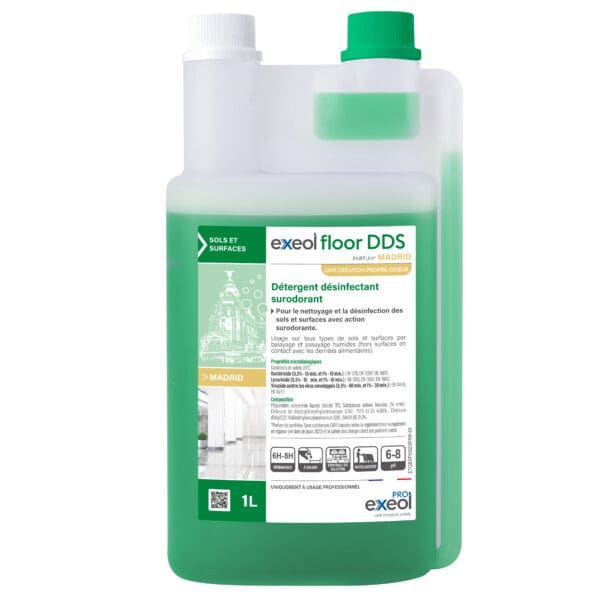 DETERGENT DESINFECTANT EXEOL FLOOR MADRID 1L