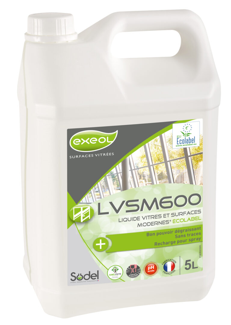 NETTOYANT VITRES ET SURFACES ECOLABEL 5L
