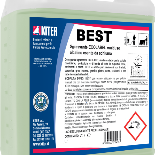 DEGRAISSANT BEST 5L ECOLABEL NON MOUSSANT
