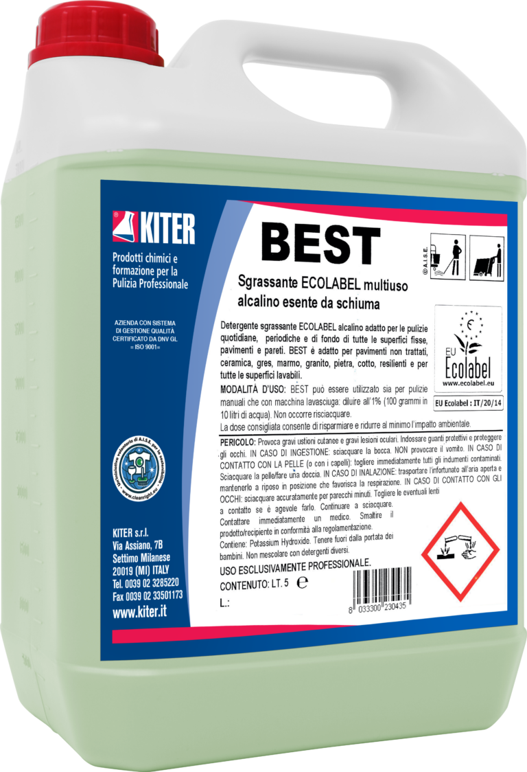 DEGRAISSANT BEST 5L ECOLABEL NON MOUSSANT