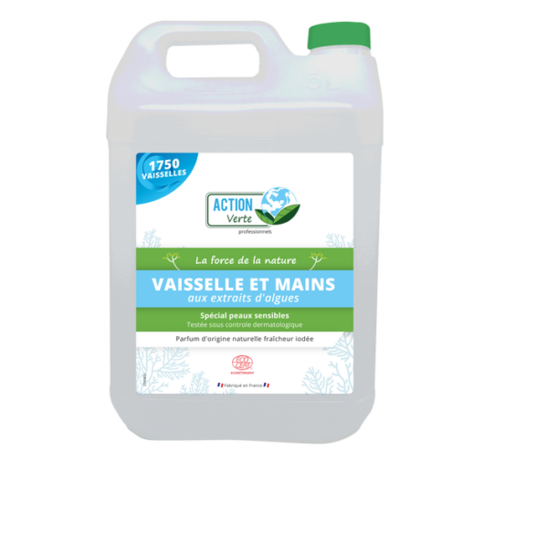 LIQUIDE VAISSELLE MAINS ECOCERT 5L