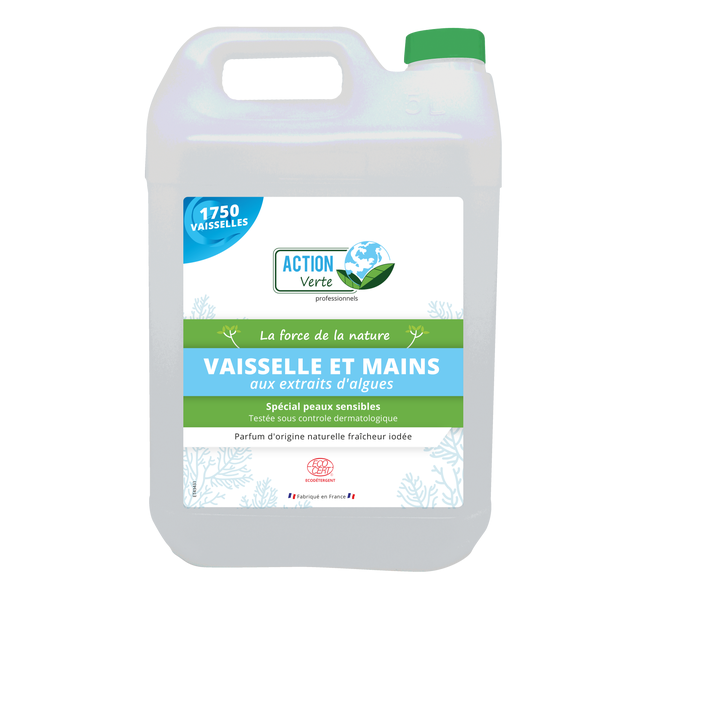LIQUIDE VAISSELLE MAINS ECOCERT 5L