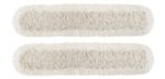 Franges de rechange en coton 2 x 100 cm pour balai ciseaux de nettoyage professionnel