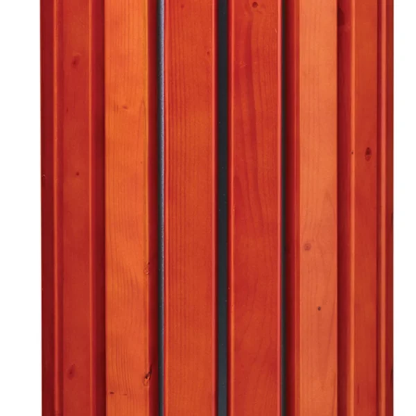 Corbeille extérieure ZENO PROTEC 80 L en bois et acier galvanisé Rossignol