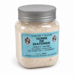 Terre de Diatomée Dousselin 100g en pot, solution naturelle contre les puces, punaises de lit, poux rouges et insectes rampants.