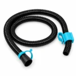 Tuyau Aquafill Moerman noir avec raccord et clip bleu pour seau