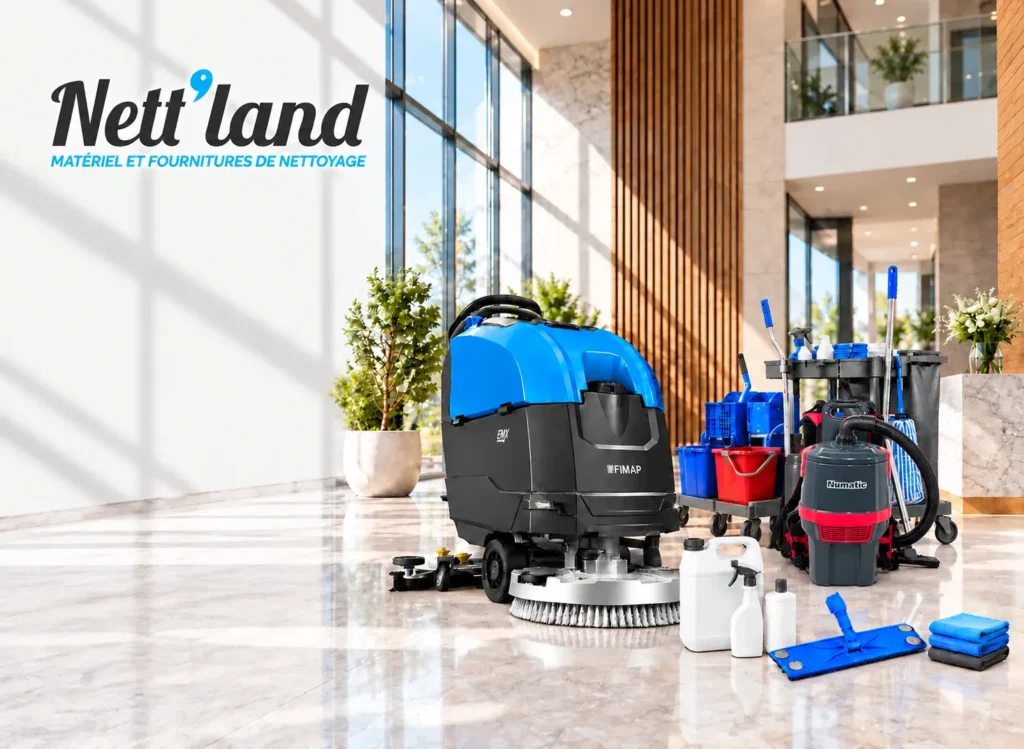 Matériel, produits et machines de nettoyage professionnel Nett’Land