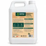 Dos du bidon Le Vrai Surodorant Puissant Aloe Vera 5L avec informations produit et mode d’emploi