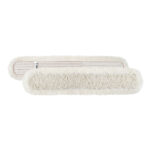 Jeu de 2 franges coton 100 cm pour balai ciseaux professionnel