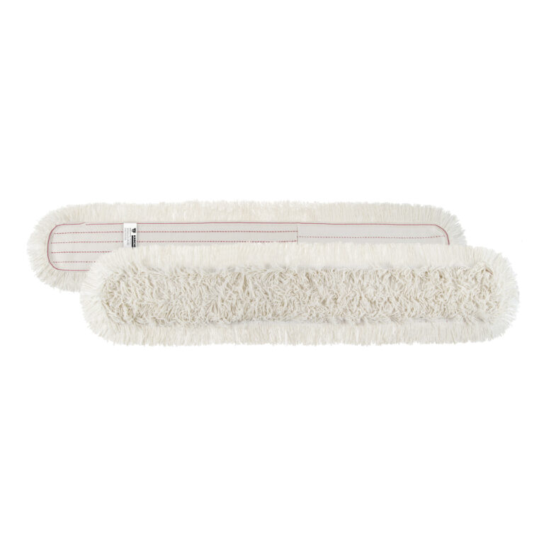 Jeu de 2 franges coton 100 cm pour balai ciseaux professionnel