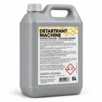 Vue trois quarts du bidon Détartrant Machine GAO 5L, détartrant professionnel acide.