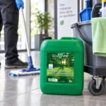 ECU VERT Nettoyant Multi-Usage 5L utilisé pour l’entretien professionnel des sols et surfaces