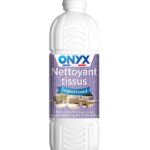 Flacon de nettoyant tissus surpuissant ONYX 1 L pour détachage avant lavage