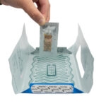 Piège collant Sticky Box ouvert avec attractif pour blattes et cafards