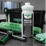 UNGER ErgoTec Ninja Liquid 1 L nettoyant vitres concentré avec graduation de dosage