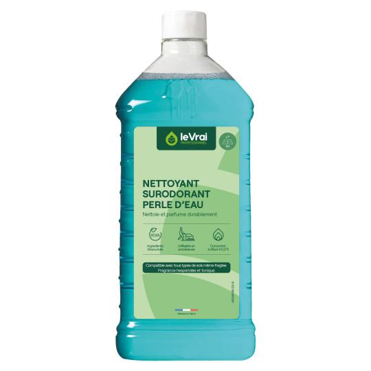 Nettoyant surodorant Perle d’Eau Le Vrai Professionnel 1L pour sols et surfaces