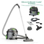 - Aspirateur ICA YP 1/6 ECO B avec flexible, tube et brosse de sol
